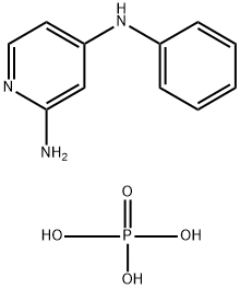 N4-Phenyl-2,4-pyridinediamine phosphate Structure