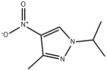 1-Isopropyl-3-methyl-4-nitro-1H-pyrazole Structure