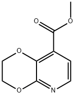 메틸2,3-디히드로-[1,4]디옥시노-[2,3-b]피리딘-8-카르복실레이트 구조식 이미지