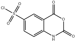 2,4-Dioxo-2,4-dihydro-1H-3,1-benzoxazine-6-sulfonyl chloride Structure