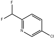 5-Chloro-2-(difluoromethyl)pyridine Structure