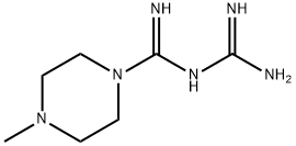 N-[Amino(imino)methyl]-4-methylpiperazine-1-carboximidamide 구조식 이미지