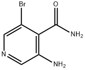 3-Amino-5-bromoisonicotinamide Structure