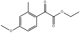 Ethyl 4-methoxy-2-methylbenzoylformate Structure