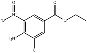 Ethyl 4-amino-3-chloro-5-nitrobenzoate Structure