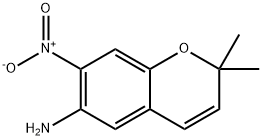 2,2-Dimethyl-7-nitro-2H-chromen-6-amine 구조식 이미지