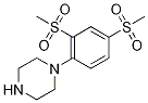 1-[2,4-Bis(methylsulphonyl)phenyl]piperazine 구조식 이미지