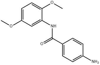 4-AMINO-N-(2,5-DIMETHOXYPHENYL)BENZAMIDE Structure