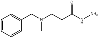 3-[BENZYL(METHYL)AMINO]PROPANOHYDRAZIDE 구조식 이미지