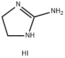 4,5-DIHYDRO-1H-IMIDAZOL-2-YLAMINE HYDROIODIDE 구조식 이미지