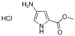 메틸4-아미노-1H-피롤-2-카르복실레이트염산염 구조식 이미지