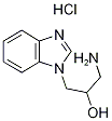 1-Amino-3-benzoimidazol-1-yl-propan-2-olhydrochloride 구조식 이미지