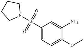 2-메톡시-5-(피롤리딘-1-일술포닐)아닐린 구조식 이미지
