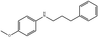 4-Methoxy-N-(3-phenylpropyl)aniline Structure