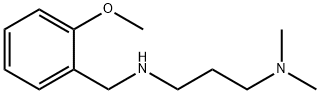 N'-(2-Methoxybenzyl)-N,N-dimethylpropane-1,3-diamine 구조식 이미지