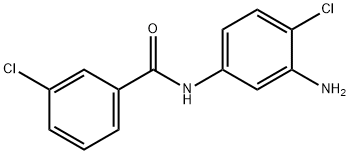 N-(3-Amino-4-chlorophenyl)-3-chlorobenzamide Structure