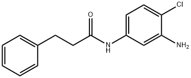 N-(3-Amino-4-chlorophenyl)-3-phenylpropanamide 구조식 이미지