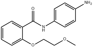 N-(4-Aminophenyl)-2-(2-methoxyethoxy)benzamide Structure