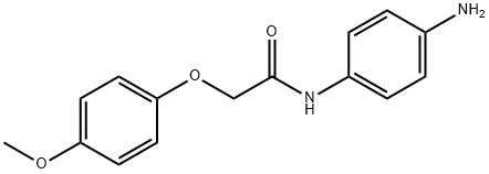 N-(4-Aminophenyl)-2-(4-methoxyphenoxy)acetamide Structure