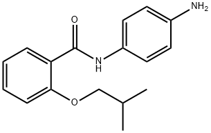 N-(4-Aminophenyl)-2-isobutoxybenzamide Structure