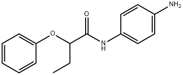 N-(4-Aminophenyl)-2-phenoxybutanamide Structure