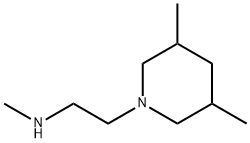 N-[2-(3,5-Dimethylpiperidin-1-yl)ethyl]-N-methylamine 구조식 이미지