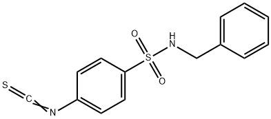 N-Benzyl-4-isothiocyanatobenzenesulfonamide 구조식 이미지