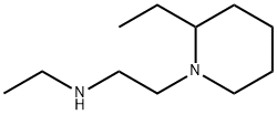 N-Ethyl-N-[2-(2-ethylpiperidin-1-yl)ethyl]amine 구조식 이미지