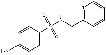 4-아미노-N-(피리딘-2-일메틸)벤젠술폰아미드 구조식 이미지