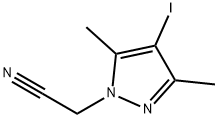 (4-iodo-3,5-dimethyl-1H-pyrazol-1-yl)acetonitrile Structure