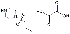 2-(piperazin-1-ylsulfonyl)ethanamine oxalate 구조식 이미지