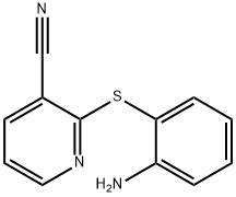 2-[(2-aminophenyl)thio]nicotinonitrile Structure