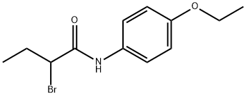 2-bromo-N-(4-ethoxyphenyl)butanamide 구조식 이미지