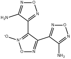 4-[4-(4-amino-1,2,5-oxadiazol-3-yl)-2-oxido-1,2,5-oxadiazol-3-yl]-1,2,5-oxadiazol-3-amine 구조식 이미지