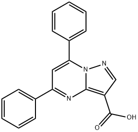 5,7-diphenylpyrazolo[1,5-a]pyrimidine-3-carboxylic acid Structure