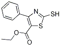 ethyl 2-mercapto-4-phenyl-1,3-thiazole-5-carboxylate Structure