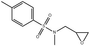 N,4-dimethyl-N-(oxiran-2-ylmethyl)benzenesulfonamide 구조식 이미지