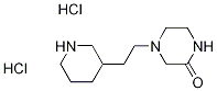 4-[2-(3-Piperidinyl)ethyl]-2-piperazinonedihydrochloride 구조식 이미지