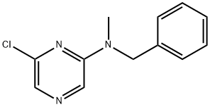 N-Benzyl-6-chloro-N-methyl-2-pyrazinamine 구조식 이미지