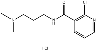 2-Chloro-N-[3-(dimethylamino)propyl]nicotinamidehydrochloride Structure