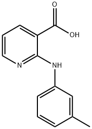 2-(3-Toluidino)nicotinic acid 구조식 이미지