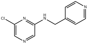 6-Chloro-N-(4-pyridinylmethyl)-2-pyrazinamine 구조식 이미지