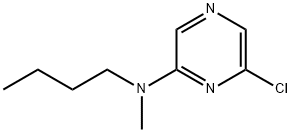N-Butyl-6-chloro-N-methyl-2-pyrazinamine Structure