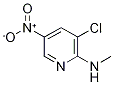 N-(3-Chloro-5-nitro-2-pyridinyl)-N-methylamine 구조식 이미지