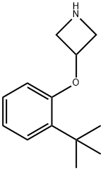 3-[2-(tert-Butyl)phenoxy]azetidine 구조식 이미지