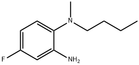 N~1~-Butyl-4-fluoro-N~1~-methyl-1,2-benzenediamine 구조식 이미지