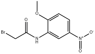 2-Bromo-N-(2-methoxy-5-nitrophenyl)acetamide 구조식 이미지