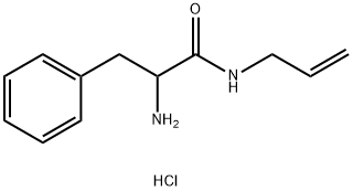 N-Allyl-2-amino-3-phenylpropanamide hydrochloride Structure