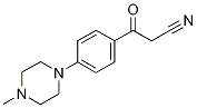 3-[4-(4-Methylpiperazino)phenyl]-3-oxopropanenitrile 구조식 이미지