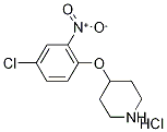 4-(4-Chloro-2-nitrophenoxy)piperidinehydrochloride 구조식 이미지